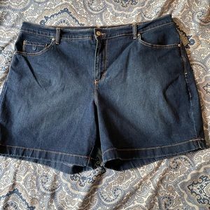 Gloria Vanderbilt Denim Amanda’s Style Shorts 16w